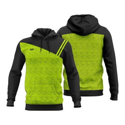 HOODIE – BLACK & GREEN | CLIMA FIT RANGE