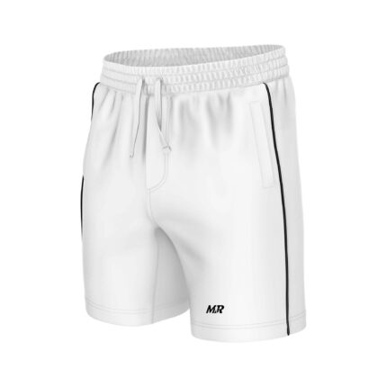 TRAINING SHORT – WHITE BLACK |  AERO FLEX RANGE