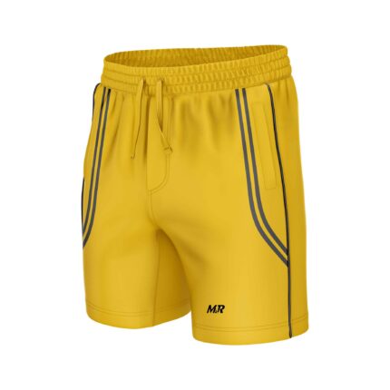 TRAINING SHORT – YELLOW BLACK |  CLIMA-FIT RANGE