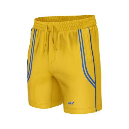 TRAINING SHORT – YELLOW BLUE |  CLIMA-FIT RANGE