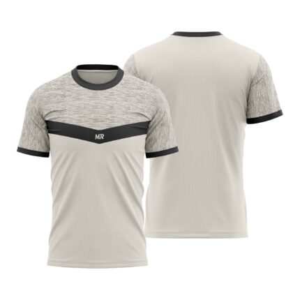 T-SHIRT – PEARL WHITE & BLACK | THERMO-CORE RANGE